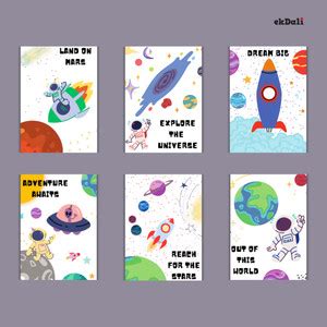 6 Fun and Educational Space Posters for Classrooms and Schools Paper ...