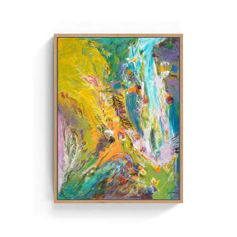 Buy Source of Flow, Abstract Painting Wall Art Online at Best Price ...