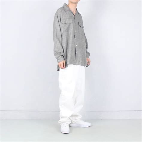 Polo by Ralph Lauren ポニーロゴ無し 100%レーヨン グレンチェックオープンカラーシャツ 【FF-5378】 | cv