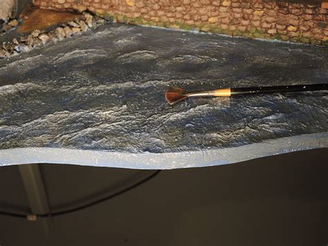 Image result for Model Railroad Waterfall Using Silicon