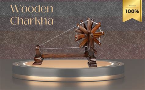 Santarms Unique Handmade Wooden Charkha Mini Spinning Wheels ...