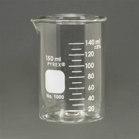 Beaker - PYREX GLASS 150ml : Amazon.in: Industrial & Scientific