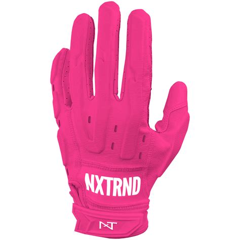 NXTRND G3® Pro Padded Football Gloves Pink