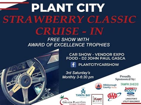 Outreach - Downtown Plant City Classic Car show (CitC), Mccall Park ...