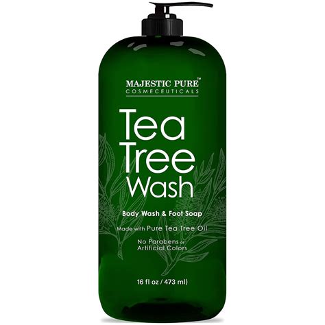 MAJESTIC PURE Tea Tree Body Wash - Formulated to India | Ubuy