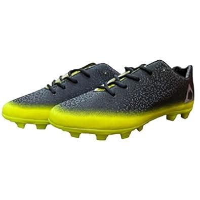Buy AASHRAY Redix Football Stud Shoes for Hard Ground (Green/Black ...