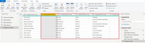 Image result for Power BI Query How to Split Column Data
