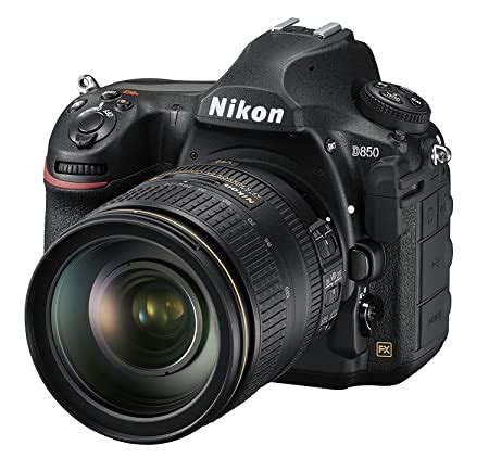 Nikon D850 45.7MP Digital SLR Camera with AF-S Nikkor 24-120mm Lens