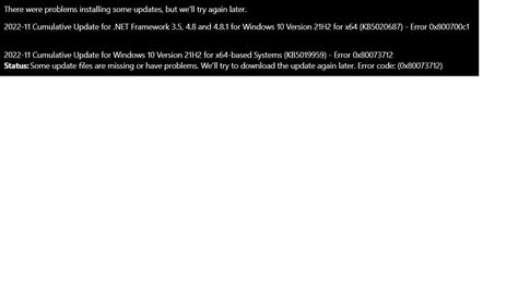 Windows 1.0 Update Error 的图像结果