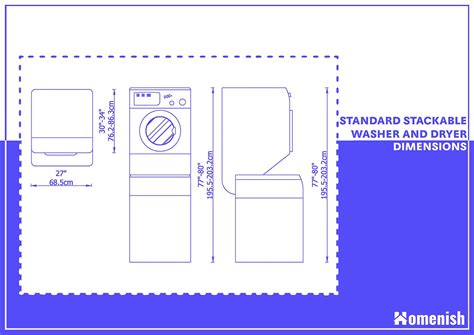 Washer and Dryer Dimensions Explained (3 Diagrams Included)