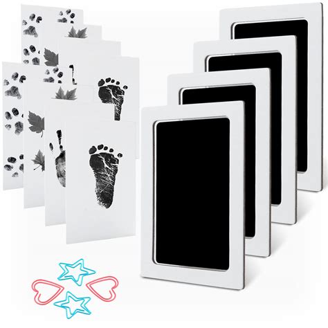 Buy MengNi Baby Footprint Kit Hand Footprint Kit Dog Paw Print Kit ...