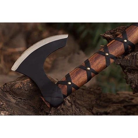 TopEdge Axe - Viking Battle Axe Steel Hatchet | Ubuy India