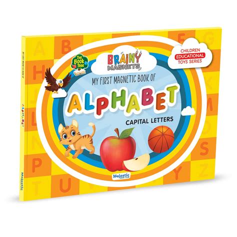 BRAINY MAGNETS MY FIRST MAGNETIC BOOK OF ALPHABET CAPITAL LETTERS | The ...