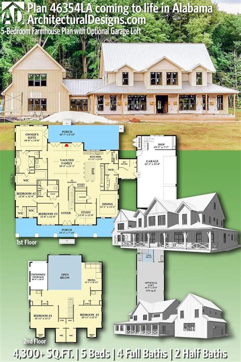 Trending 5 Bedroom Farmhouse Floor Plans For Home Style