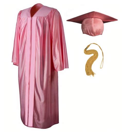 MeraConvocation Pink Shiny Convocation Gown and Cap Graduation Gown ...