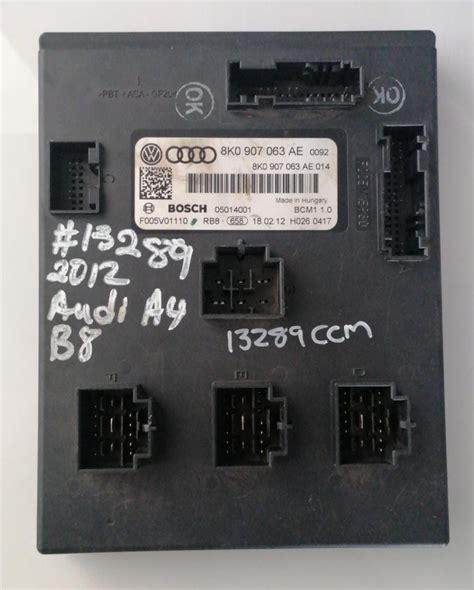 Image result for Internal Control Module for Audi A4