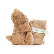 Jellycat ジェリーキャット Bartholomew Bear Soother く ま ベアー ぬいぐる み ブランケット ...