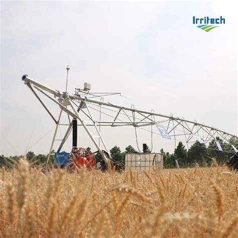 艾瑞德农业灌溉平移式喷灌机DPP200，可一键操作的大田灌溉设备