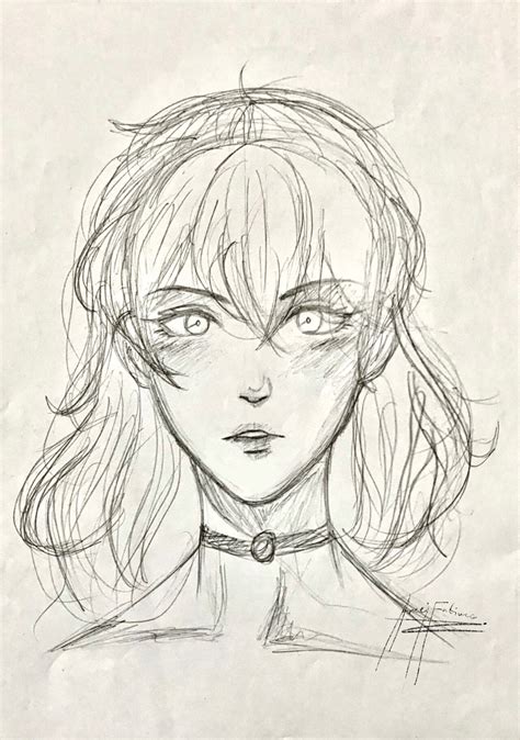 ArtStation - Semi realistic girl