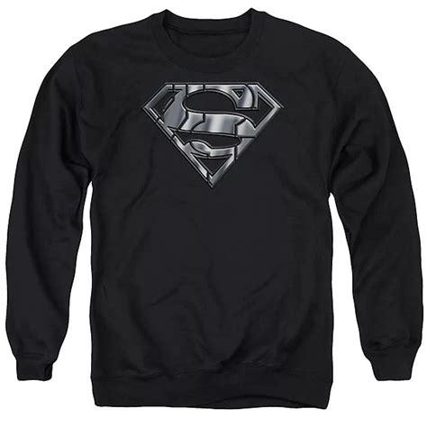 Superman Mech Shield Adult Crewneck Sweatshirt