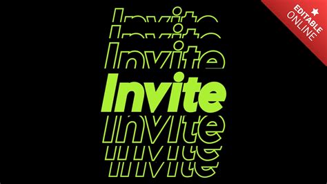 Image result for Invite Text