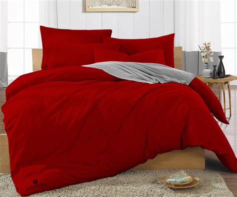 Blood Red Duvet Cover | Comfort Beddings
