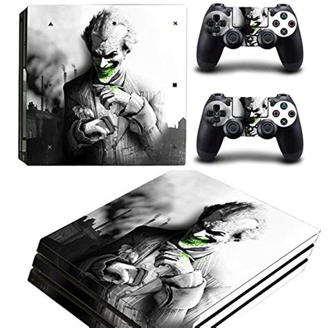 Elton Batman Ark-ham City Joker Smile Suit Flower Theme 3M Skin Sticker ...