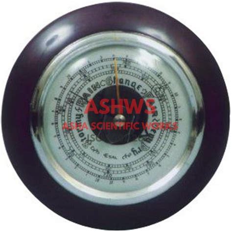 BAROMETER ANEROID WALL TYPE – Asha Scientific Works