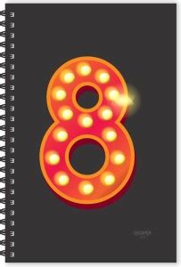 ESCAPER Number 8 - Numeric Diary, Letter 8 Diary, Numbers Diary ...