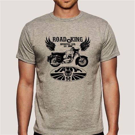 Jawa Yezdi Roadking Legendary Indian Motorcycle Men's T-shirt - TEEZ.in