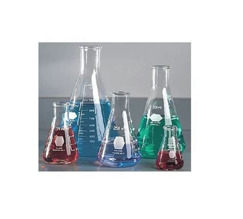 Chemical Engineering Laboratory Equipments - Erlenmeyer Flask ...