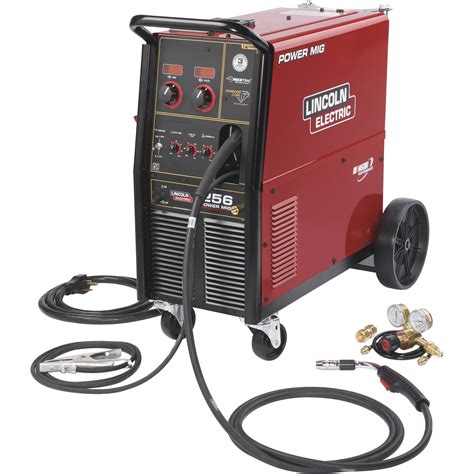 Lincoln Electric 115V, 140 Amp MIG Welder, Flux-Core Welder w/ K2532-1 ...