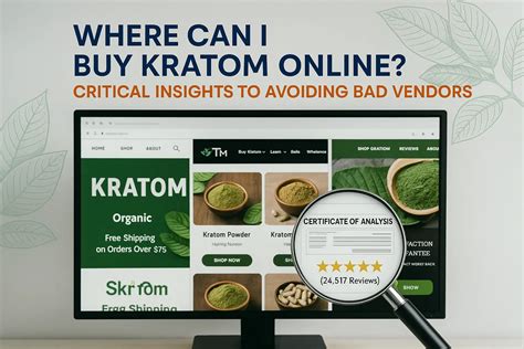 Where Can I Buy Kratom Online? Critical Guide to Avoiding Bad Vendors