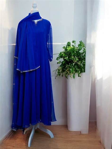 Royal Azure Elegance Kurta Set