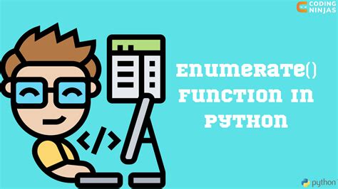 Enumerate Function in Python 的图像结果