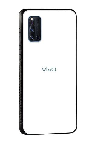 Arctic White Vivo V19 Glass Back Cover - Flat 35% Off On Vivo V19 Glass ...