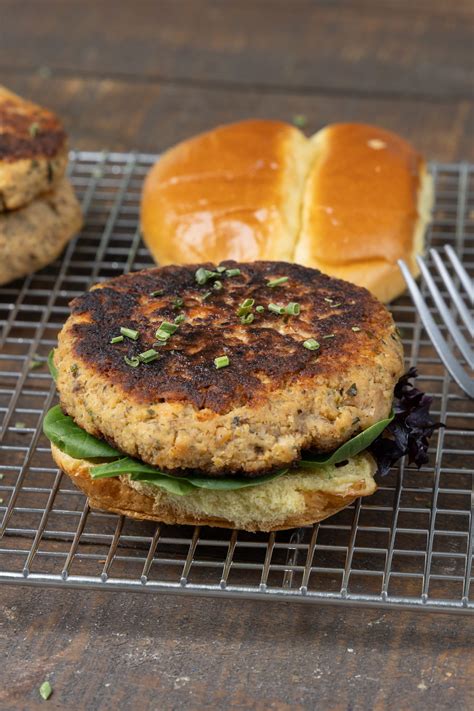 Canned Salmon Burgers Recipe - The Protein Chef