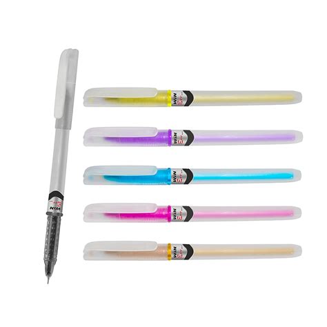 WIN Eee Gel Pens | 60 Pens (30 Blue Ink & 30 Black Ink) | Dark Gel Pen ...