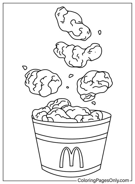Printable Mcdonalds Coloring Pages
