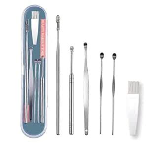 Buy Clean Hub Stainless Steel Ear Wax Cleaner Kit, Set of 5 with ...