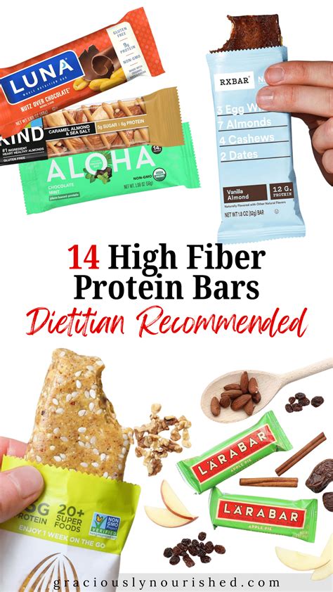 14 Best Bars High in Fiber, Recommended by Dietitians - Graciously ...
