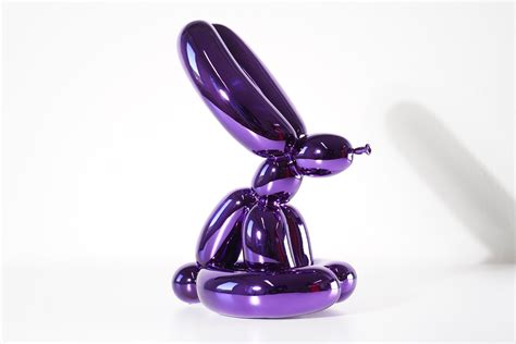 Jeff Koons - Balloon Rabbit (Violet) - Jeff Koons, Contemporary ...