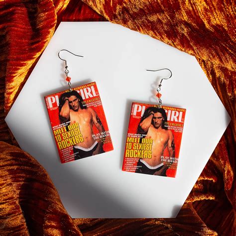 Type O Negative-inspired Peter Steele Playgirl Cover Beaded - Etsy