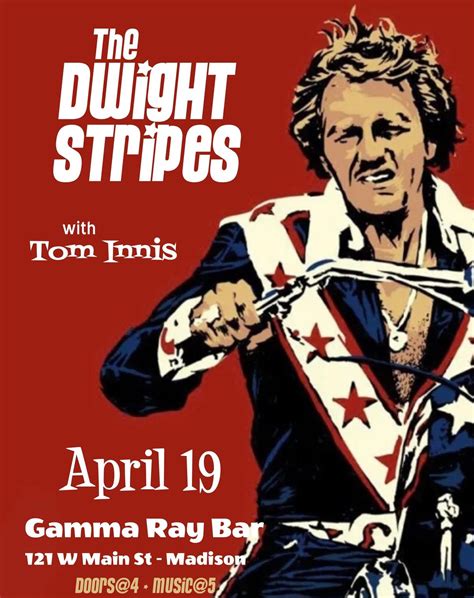 The Dwight Stripes w/Tom Innis @ The Gamma Ray Bar, Gamma Ray Bar ...
