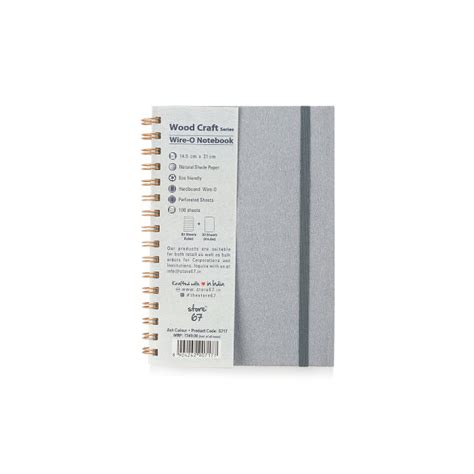 Wood Craft Wire -O Ash Notebook – TheStore67