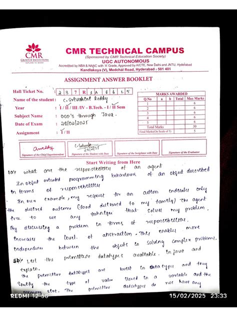 Image result for Java Assignment First Page