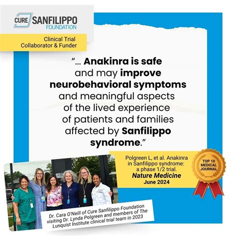 Cure Sanfilippo Foundation on LinkedIn: More breaking, landmark news for the Sanfilippo syndrome ...