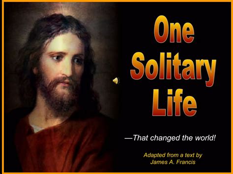 One solitary life | PPS