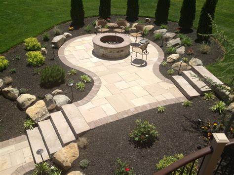 Paver Fire Pit Area at Jane Hankerson blog