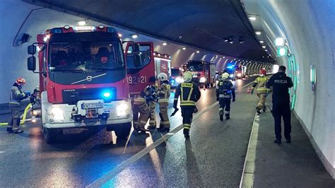 Ćwiczenia ratunkowe w tunelu S7 pod Luboniem Małym - Limanowa.in